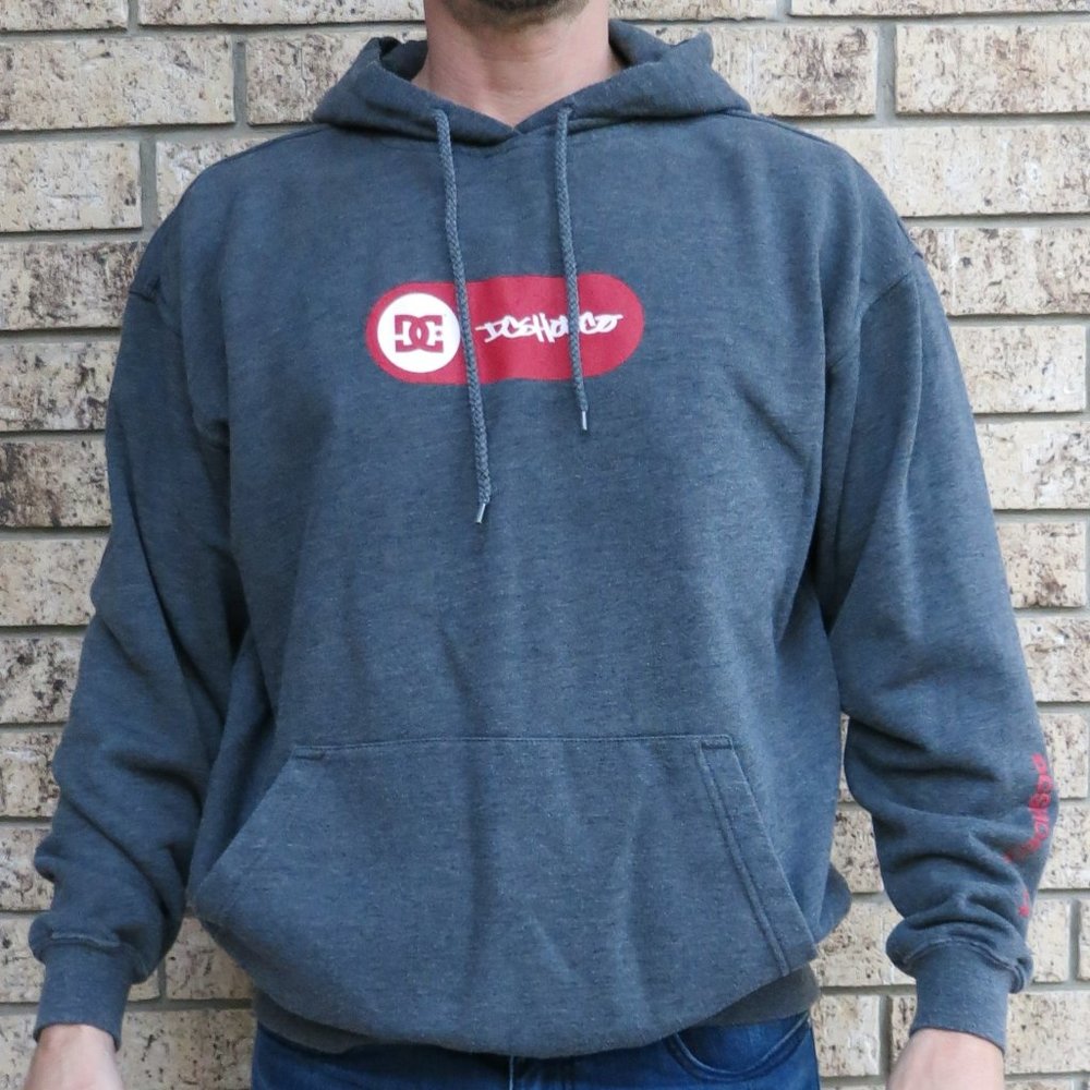 DC Vintage Skate Sweatshirt, Large, Gray